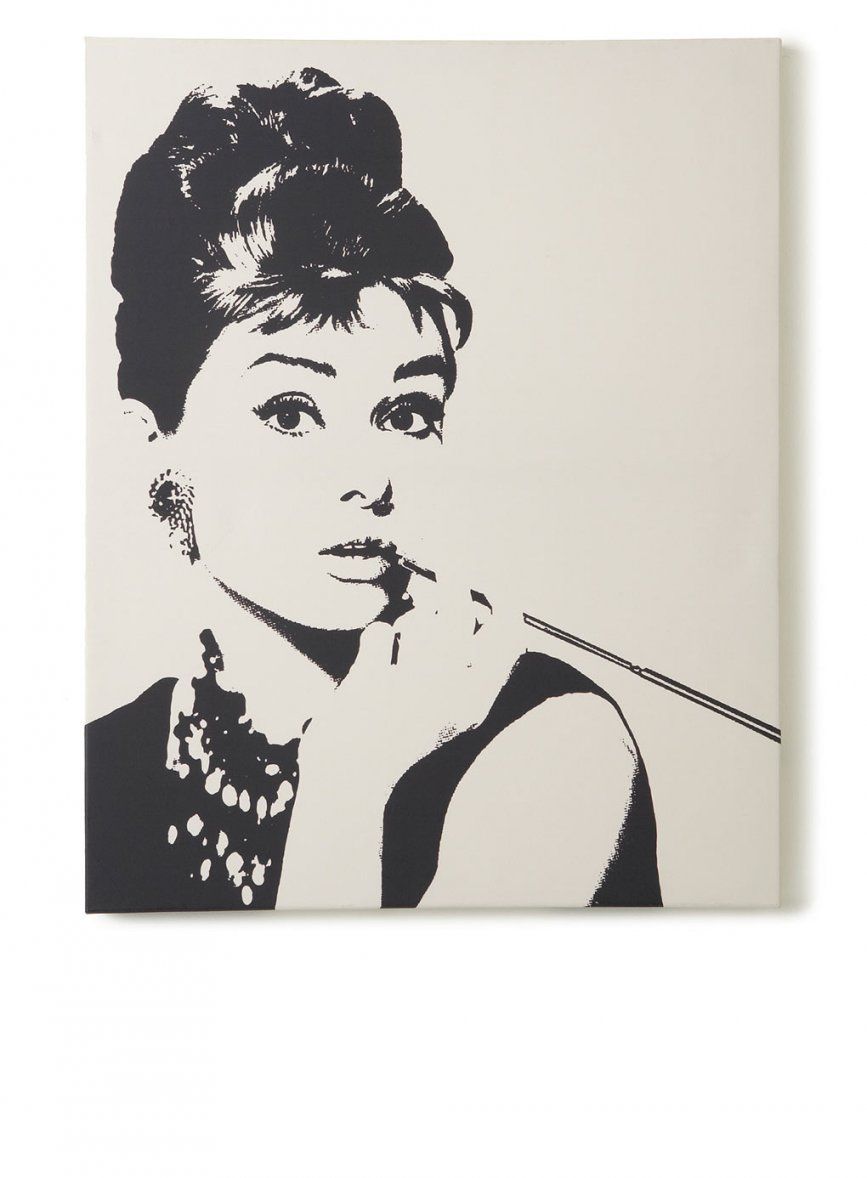 Audrey Hepburn Canvas Wall Art  Audrey Hepburn  Pinterest  Audrey von Audrey Hepburn Bild Ikea Photo