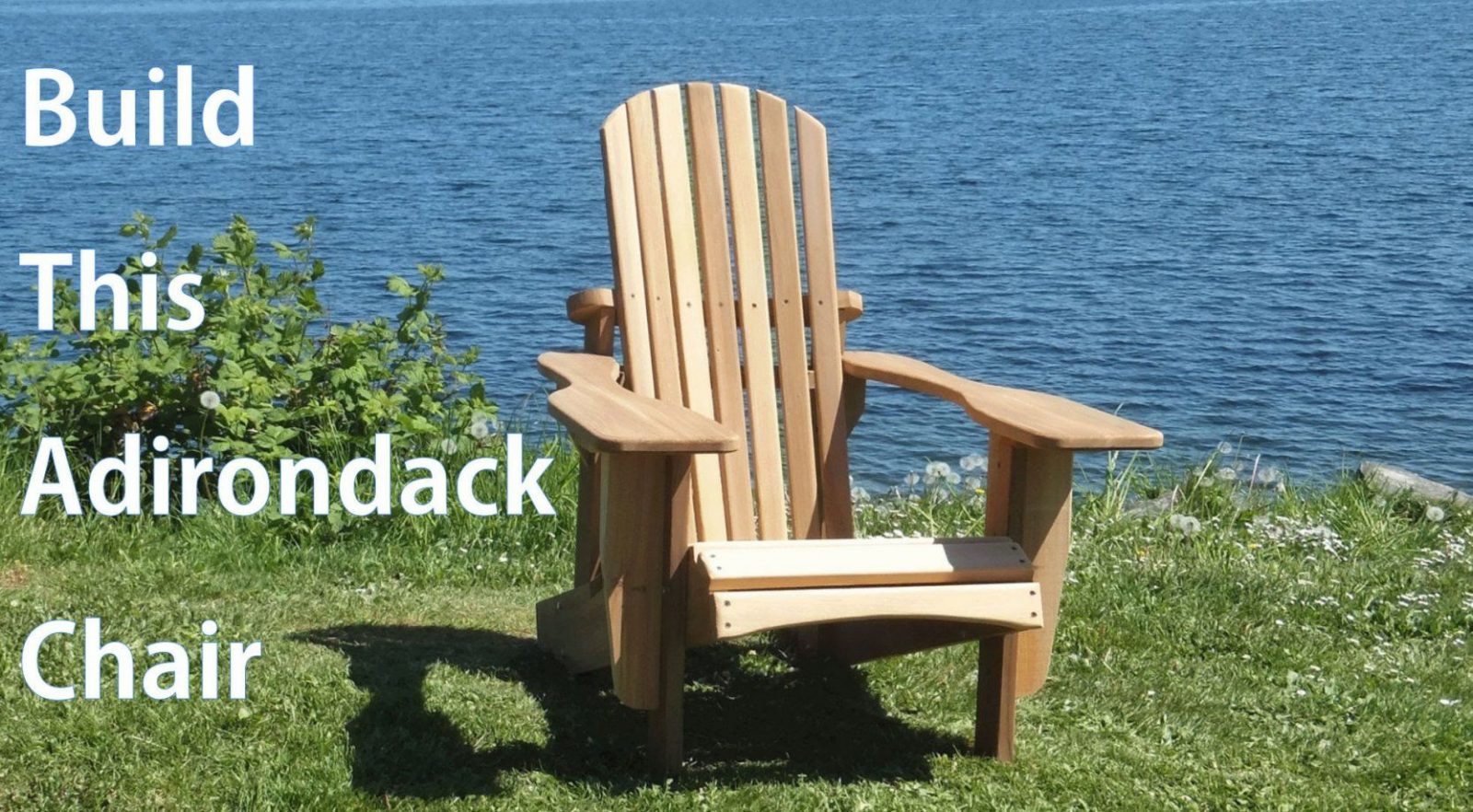 Building An Adirondack Chair  Woodworkweb  Youtube von Adirondack Chair Selber Bauen Bild