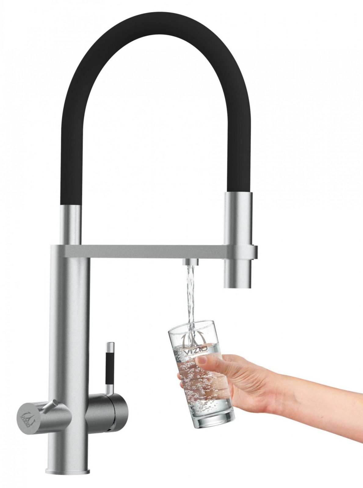 Edelstahl Küchenarmatur Umkehr Osmose Filter Trinkwasser von Küchenarmatur Mit Brause Edelstahl Bild