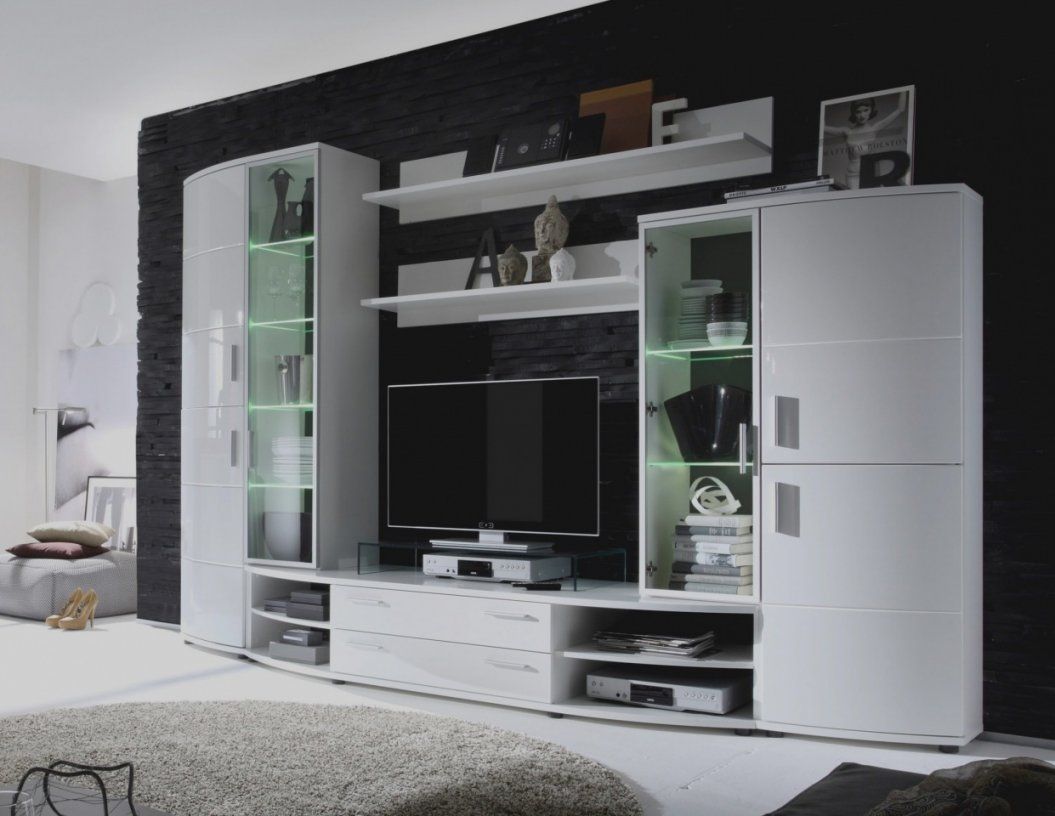 Einzigartige Wohnwand Modern Weis Hochglanz Weiß Deutsche Dekor 2017 von Wohnwand Weiß Hochglanz Ikea Photo