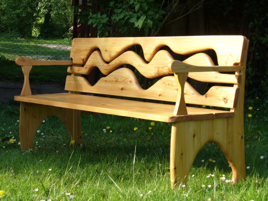 Gartenbank Holz Massiv Furchterregend Auf Kreative Deko Ideen Mit von Gartenbank Holz Massiv Rustikal Photo