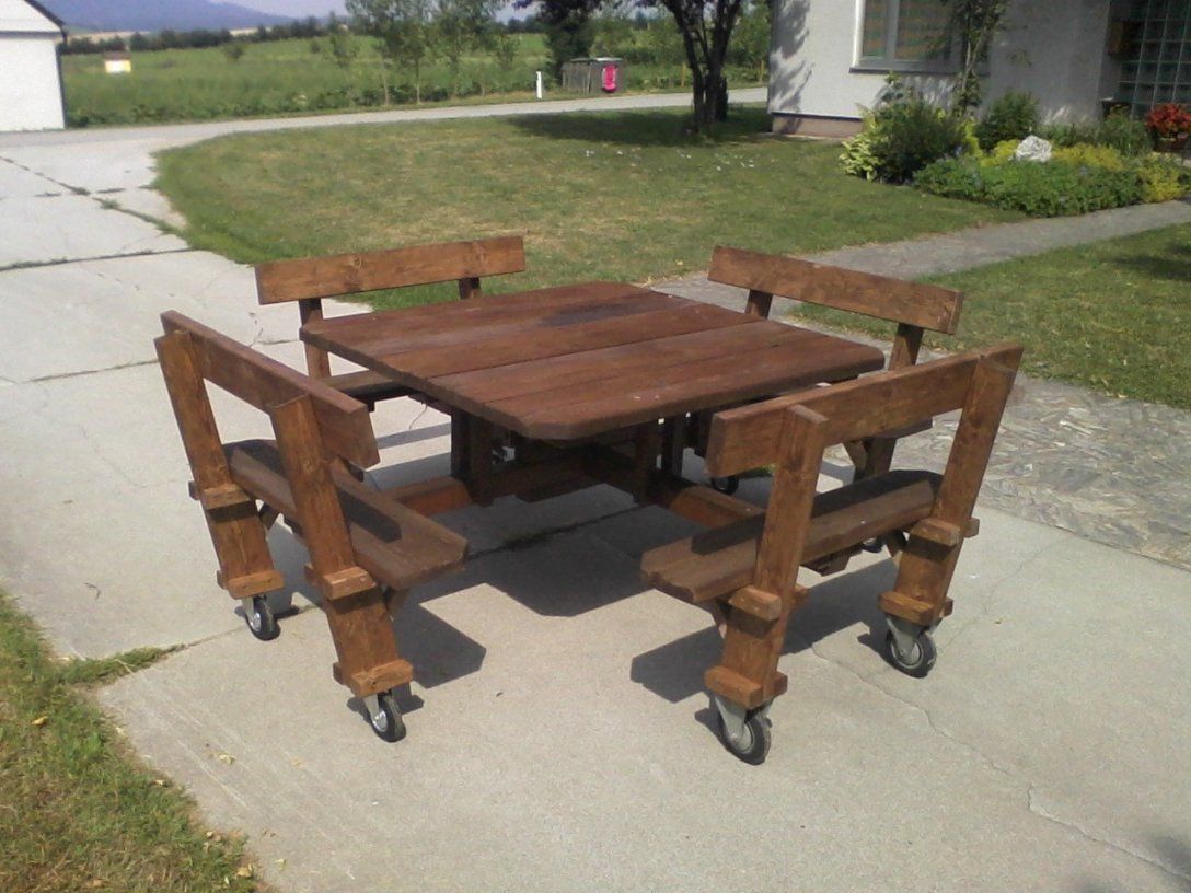 Gartenbank Holz Mit Integriertem Tisch Beautiful Gartenbank Mit von Gartenbank Holz Mit Integriertem Tisch Photo