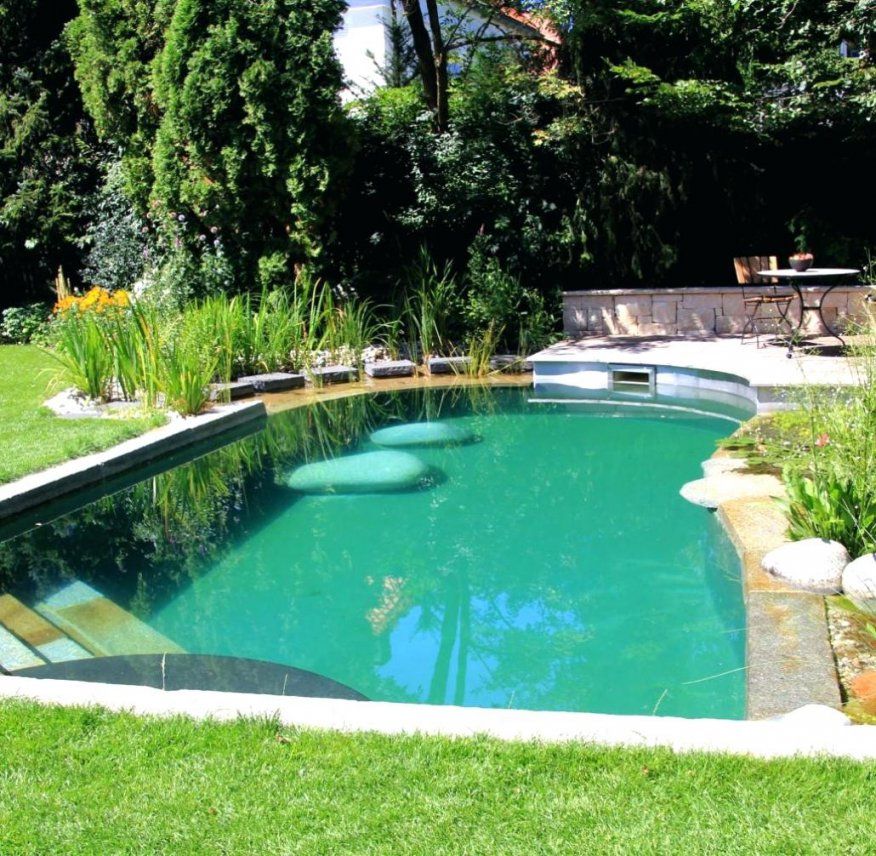 Bemerkenswert Eingebauter Pool Im Garten Kosten Blog Umzug Neu von Pool