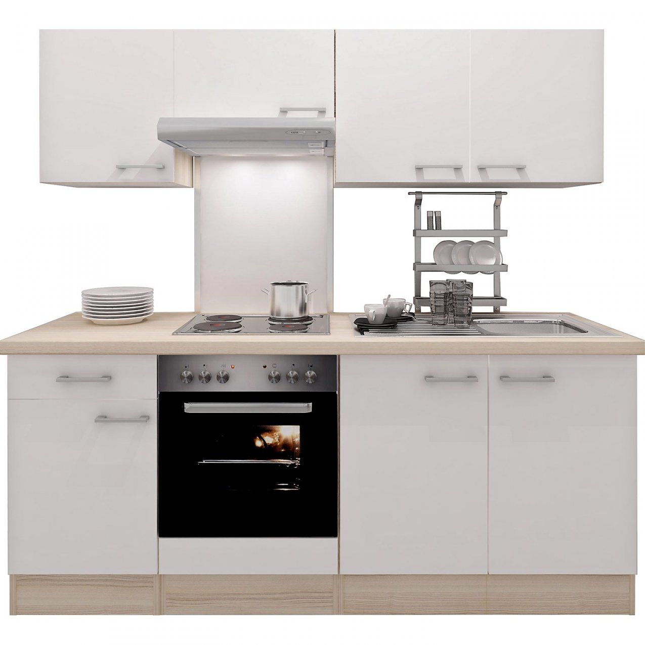 Küchenzeilen &amp; Miniküchen Günstig Online Kaufen Bei Obi von Küche Mit E Geräten Ohne Kühlschrank Photo