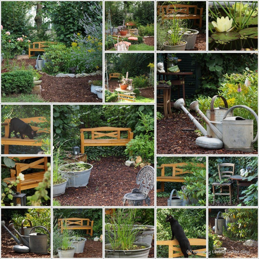 Making Of Garden Paths With Bark Mulch – Wege Und Sitzplätze Aus von Sitzplatz Im Garten Gestalten Bild