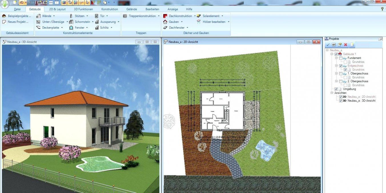 Software Hausplanung Haus Planen D Cad Konfigurator Programm Fa R von Innenarchitektur Programm Kostenlos Chip Photo