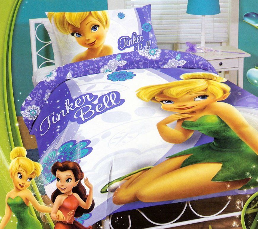 Tinker Bell Pixie Quilt Cover Set  Disney Fairies Bedding  Kids von Tinker Bell Bed Sets Bild