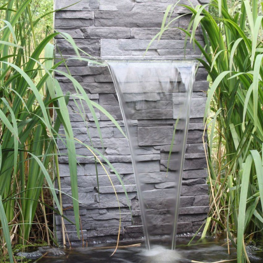 Wasserfall Für Den Garten Teich Gartenteich Zum Selber Bauen von Brunnen Bauen Im Garten Bild