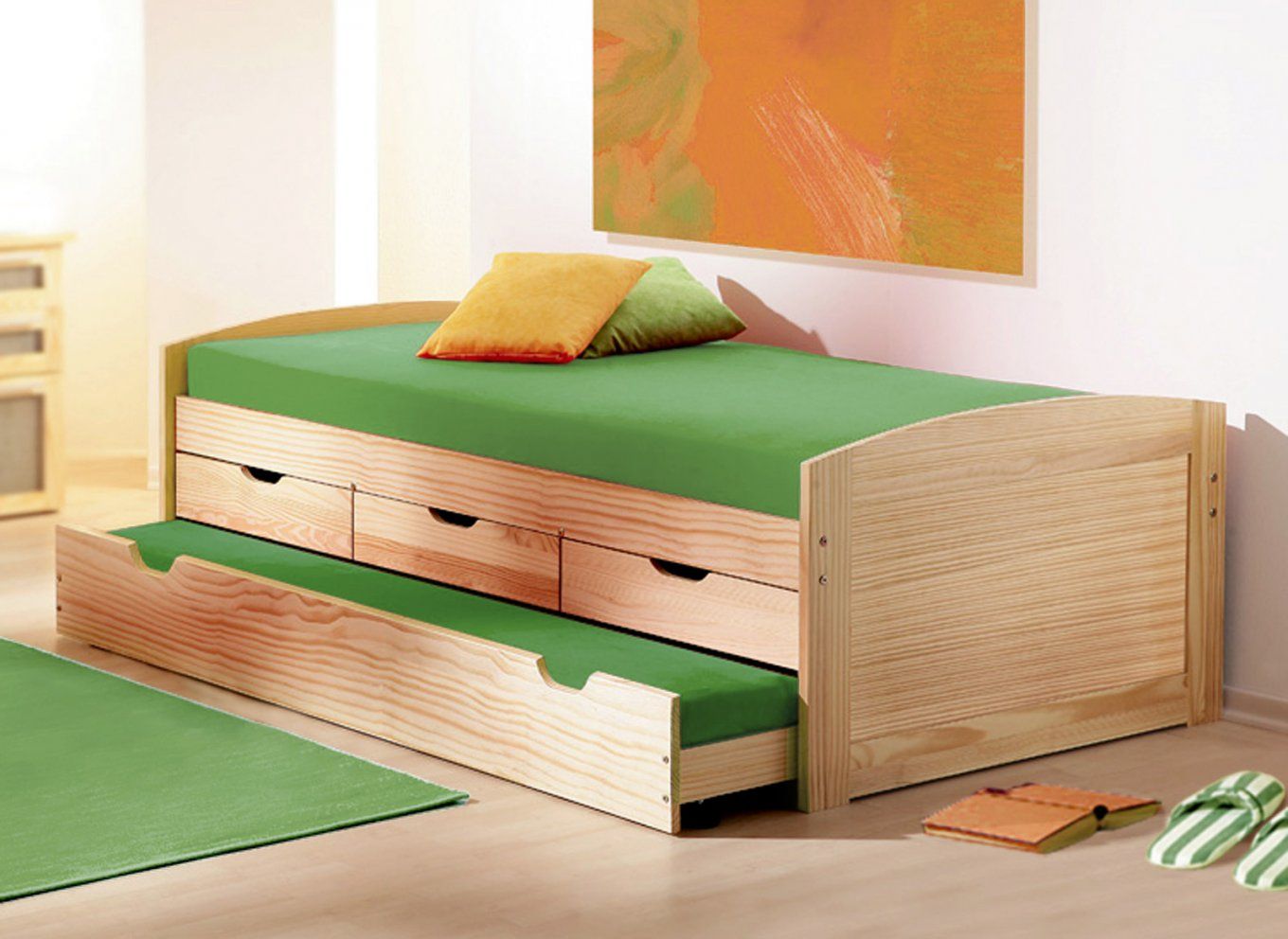 Ausziehbetten  Betten Zum Ausziehen Günstig Kaufen  Betten von Bett Ausziehbar Zum Doppelbett Bild