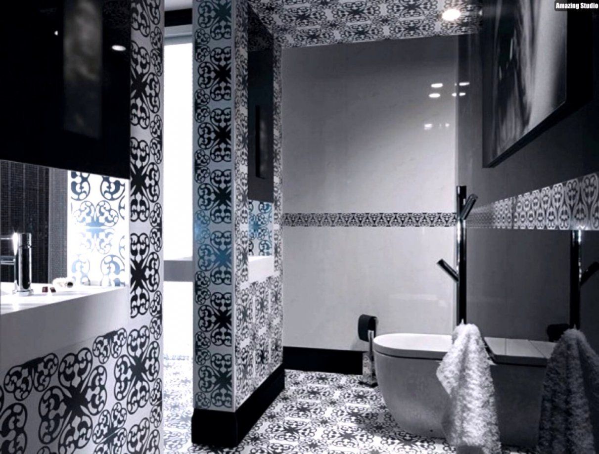 Badezimmer Fliesen Ideen Schwarz Weiß Elegant Unglaubliche Ideen von Fliesen Schwarz Weiß Muster Photo