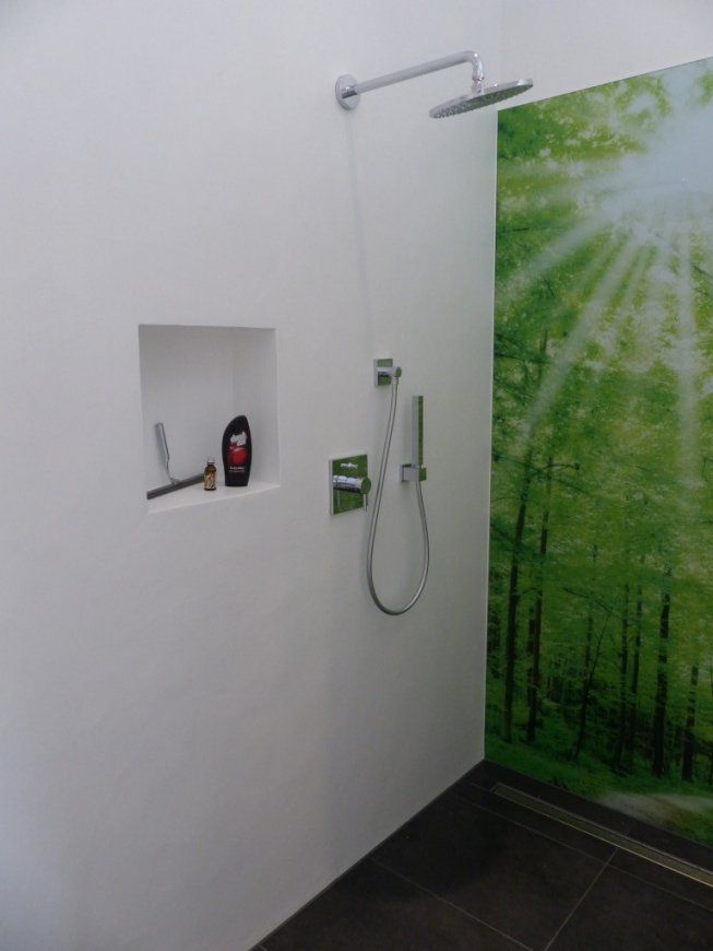 Badezimmer Wände Ohne Fliesen Dusche von Dusche Wandverkleidung Ohne Fugen Photo