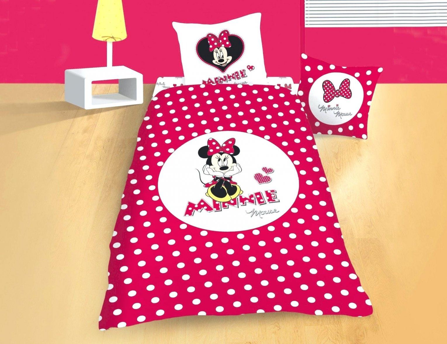 Bettwasche Minnie Mouse Partner Mickey Und Doppelpack 1 X Baby Bibe von Micky Maus Bettwäsche 100X135 Bild