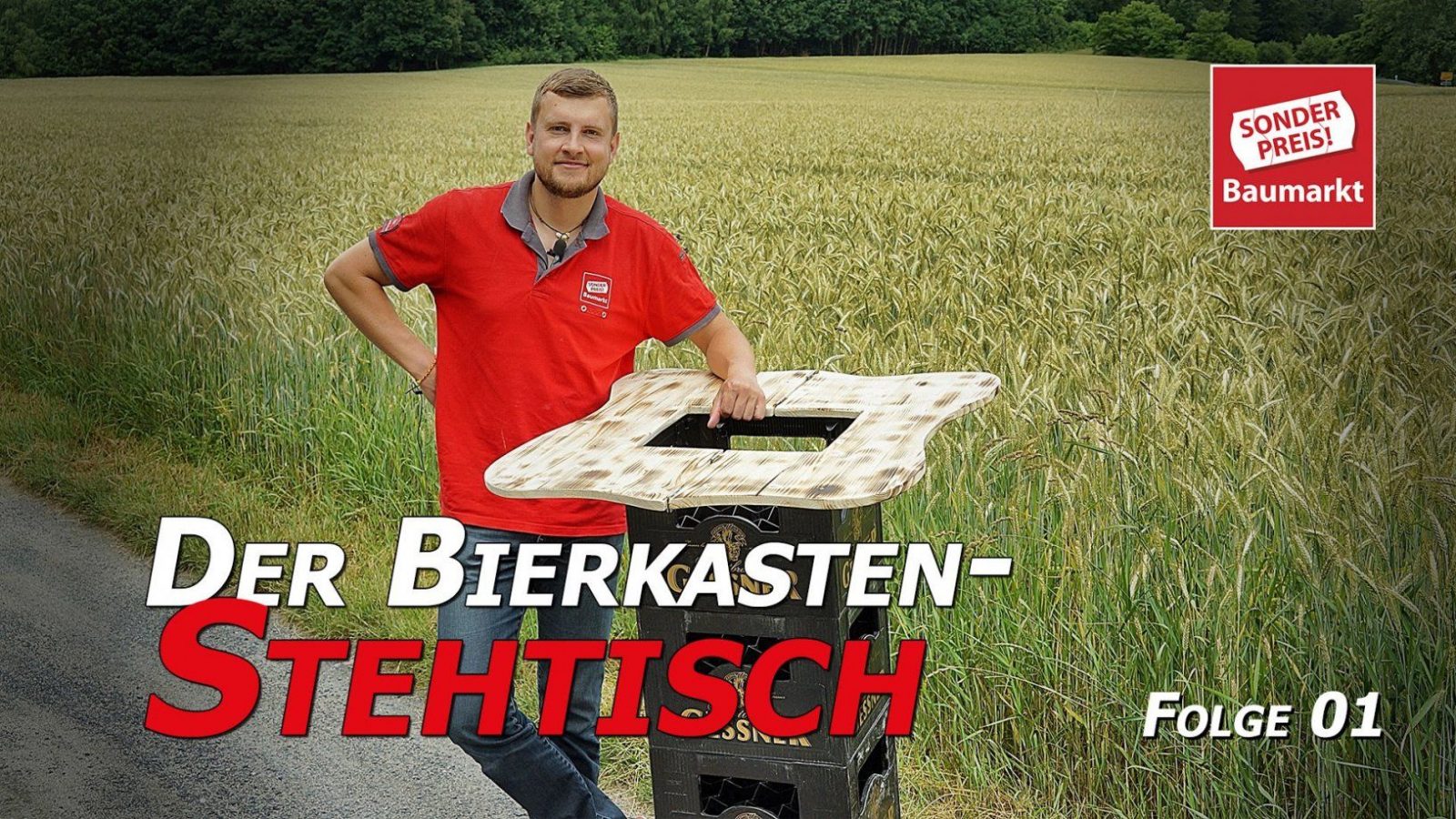 Bierkisten Stehtisch Unter 1500 Euro Selber Bauen  Folge 01  Youtube von Theke Selber Bauen Bierkästen Bild