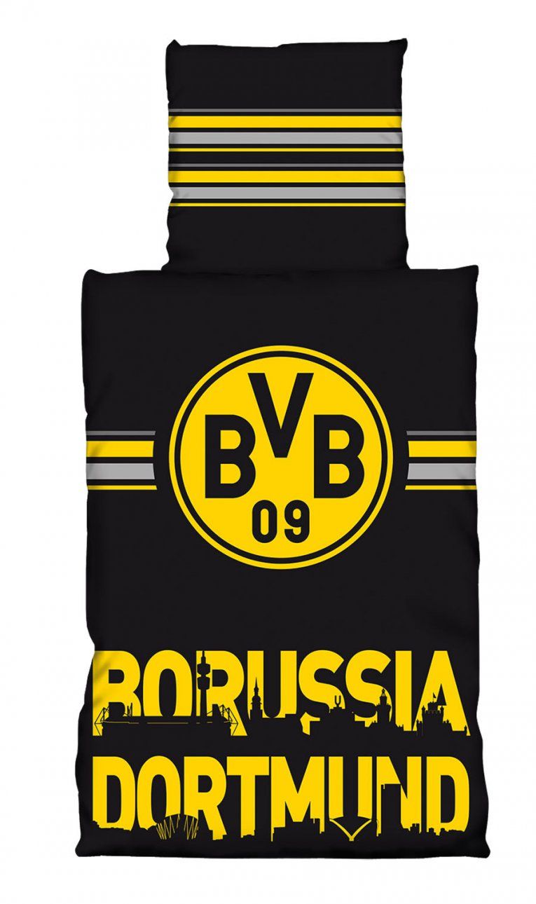Borussia Dortmund Bvb Bettwäsche 135X200 Cm 155X220 Cm 100X135 Cm von Bvb Bettwäsche 135X200 Photo