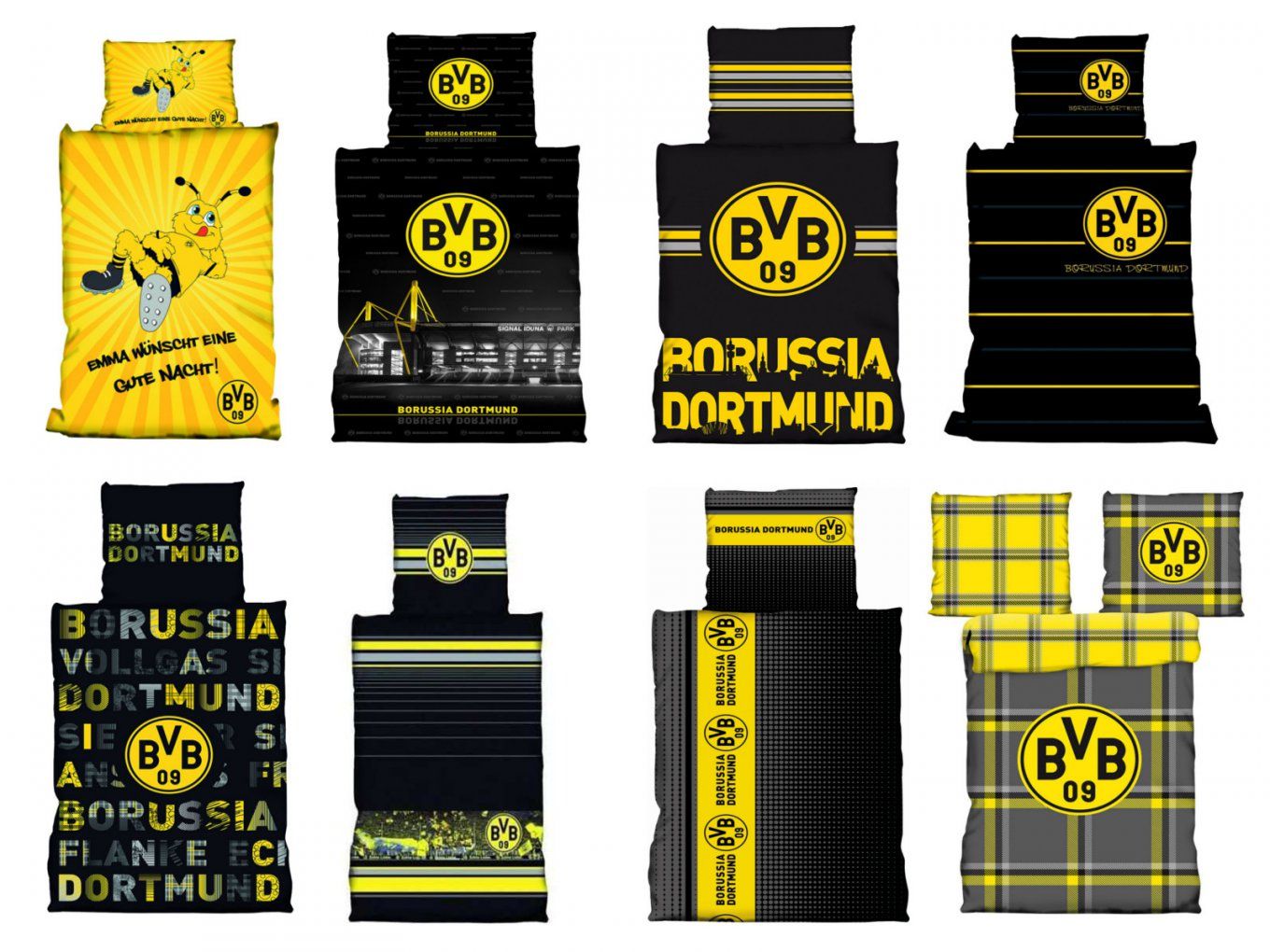 Bvb Borussia Dortmund Bettwäsche 135X200 Cm 155X220 Cm 100X135 Cm von Bvb Bettwäsche 135X200 Photo
