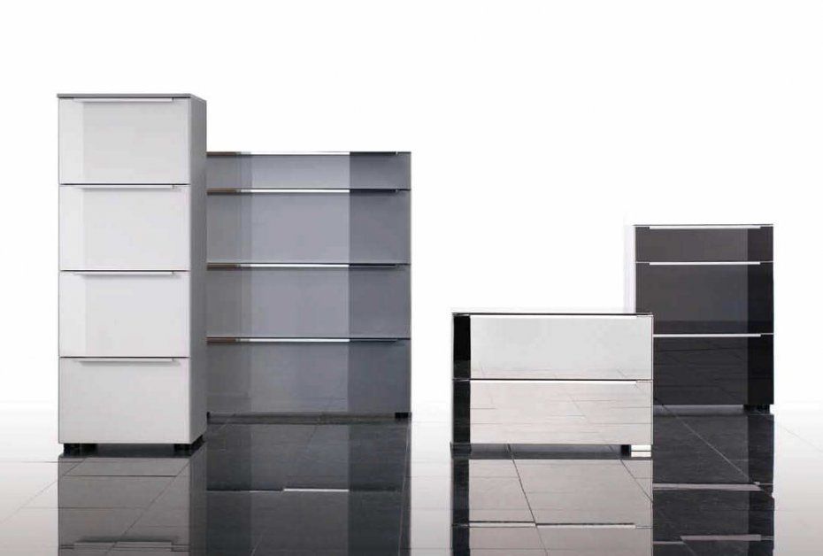 Contemporary Chest Of Drawers  Wooden  Lacquered Wood  White von Nolte Kommode Alegro Style Photo