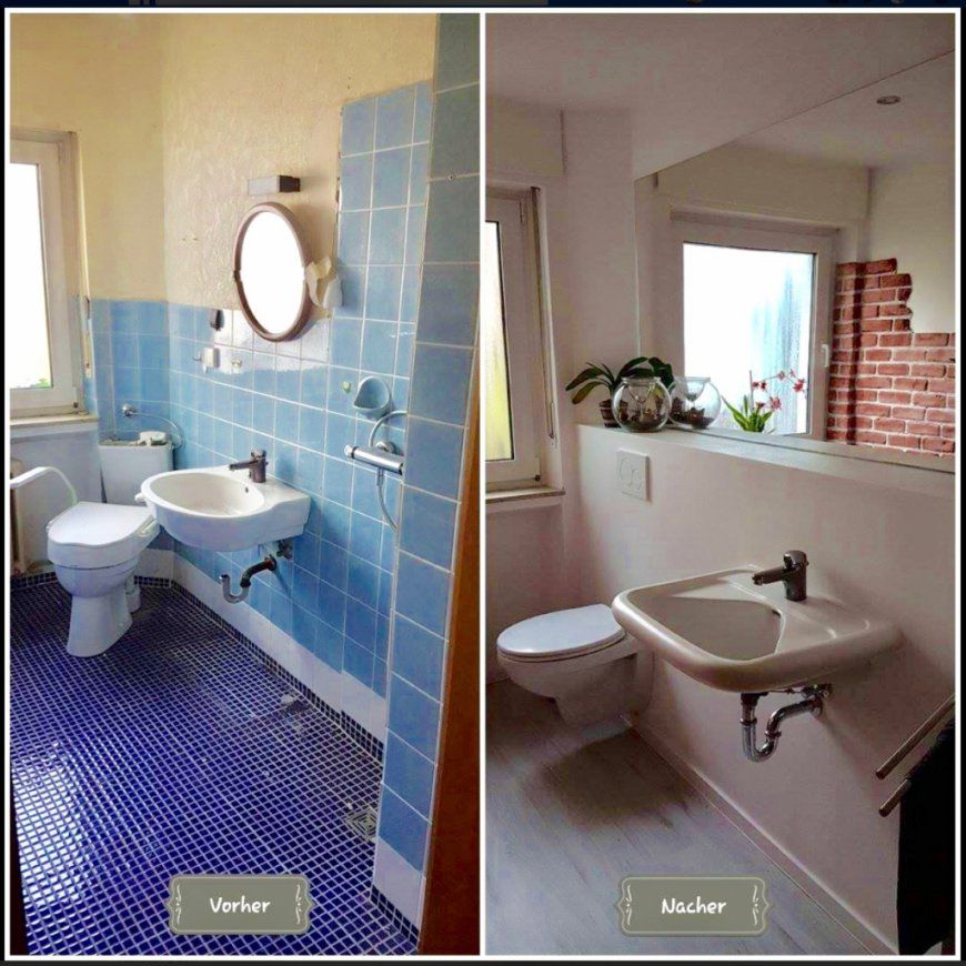 Das Stilvoll Und Interessant Alte Badezimmer Verschönern von Altes Badezimmer Aufpeppen Vorher Nachher Bilder Bild
