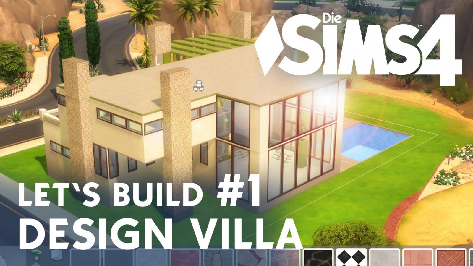 Die Sims 4 Let's Build Design Villa 1  Idee &amp; Grundriss  Youtube von Sims 4 Häuser Bauen Ideen Photo
