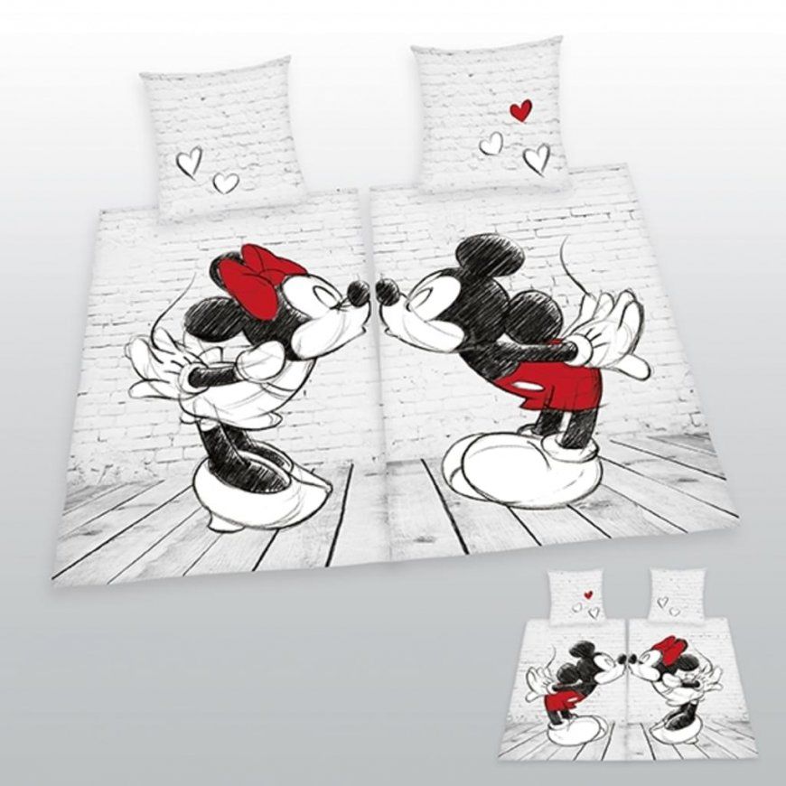 Disney Bettwäsche Minnie Und Mickey Mouse Im  Real von Baby Bettwäsche Mickey Mouse Bild