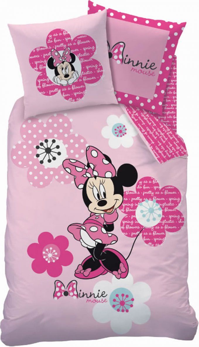 Disney Biberbettwäsche Minnie Mouse Flowers Bei Papiton Bestellen von Kinderbettwäsche Minnie Mouse Photo
