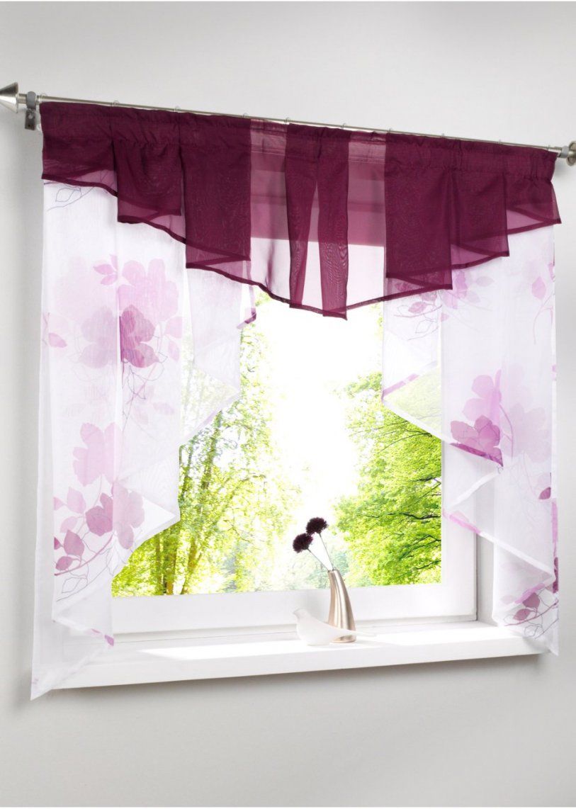 Dunja&quot;  Romantische Fensterdekoration Aus Voile Für Ihre von Bonprix Gardinen Küche Photo