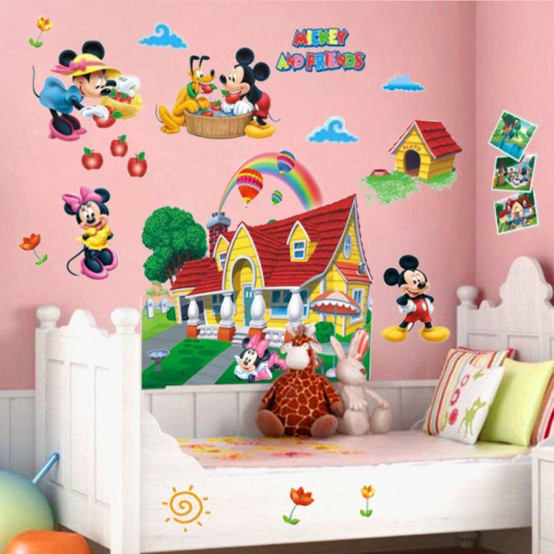 Ehrfurchtigesmickeymousekinderzimmerdiebestenmickymaus Kinderzimmer von Wandtattoo Micky Maus Wunderhaus Photo