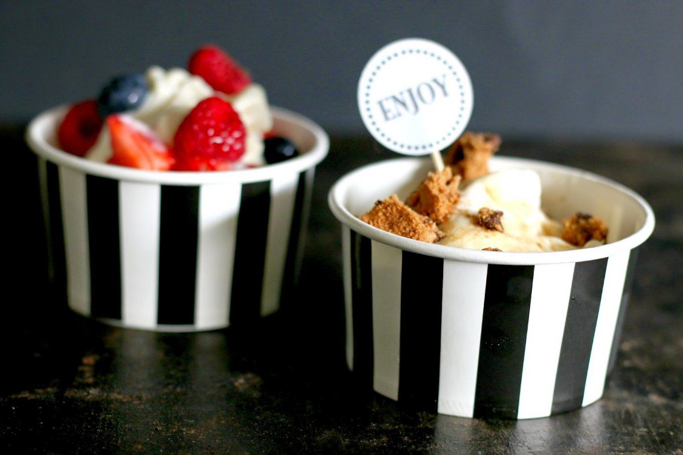 Einfach Selber Machen Frozen Yoghurt (Vegan) Mit Toppings  Volle Lotte von Frozen Yogurt Selbst Machen Photo