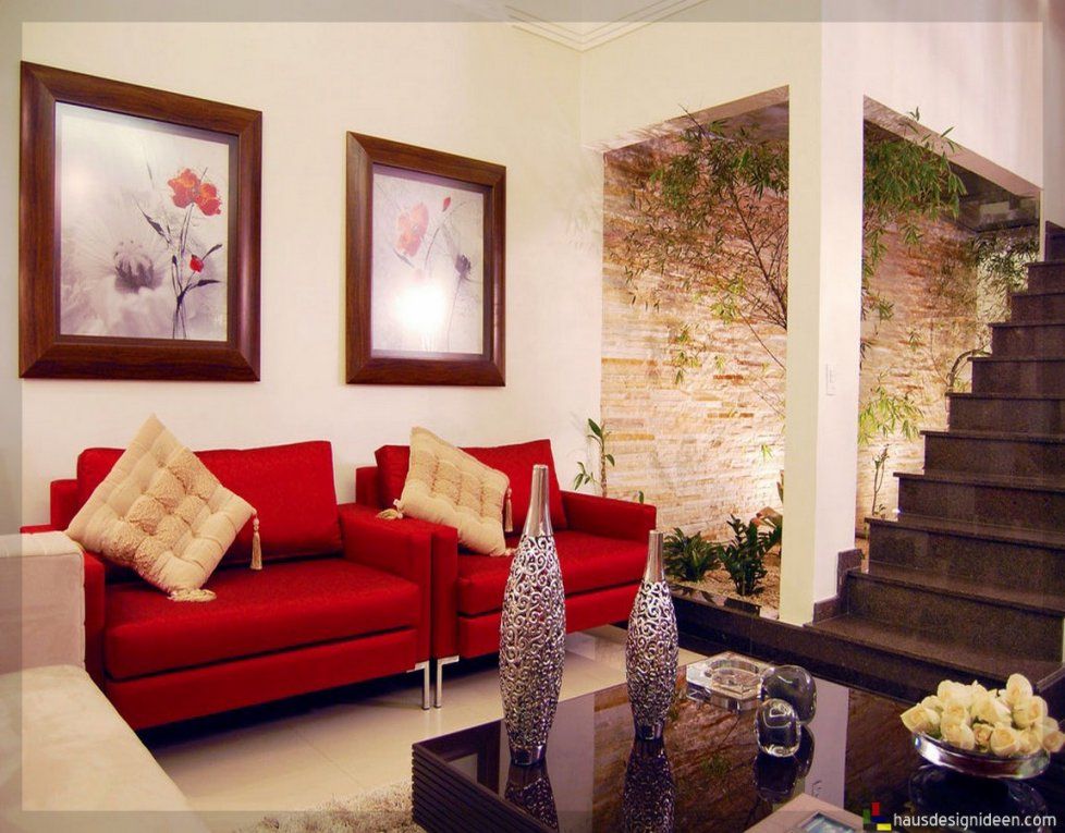 Emejing Wohnzimmer Ideen Rote Couch Ideas  Rellik  Rellik von Rote Couch Welche Wandfarbe Bild