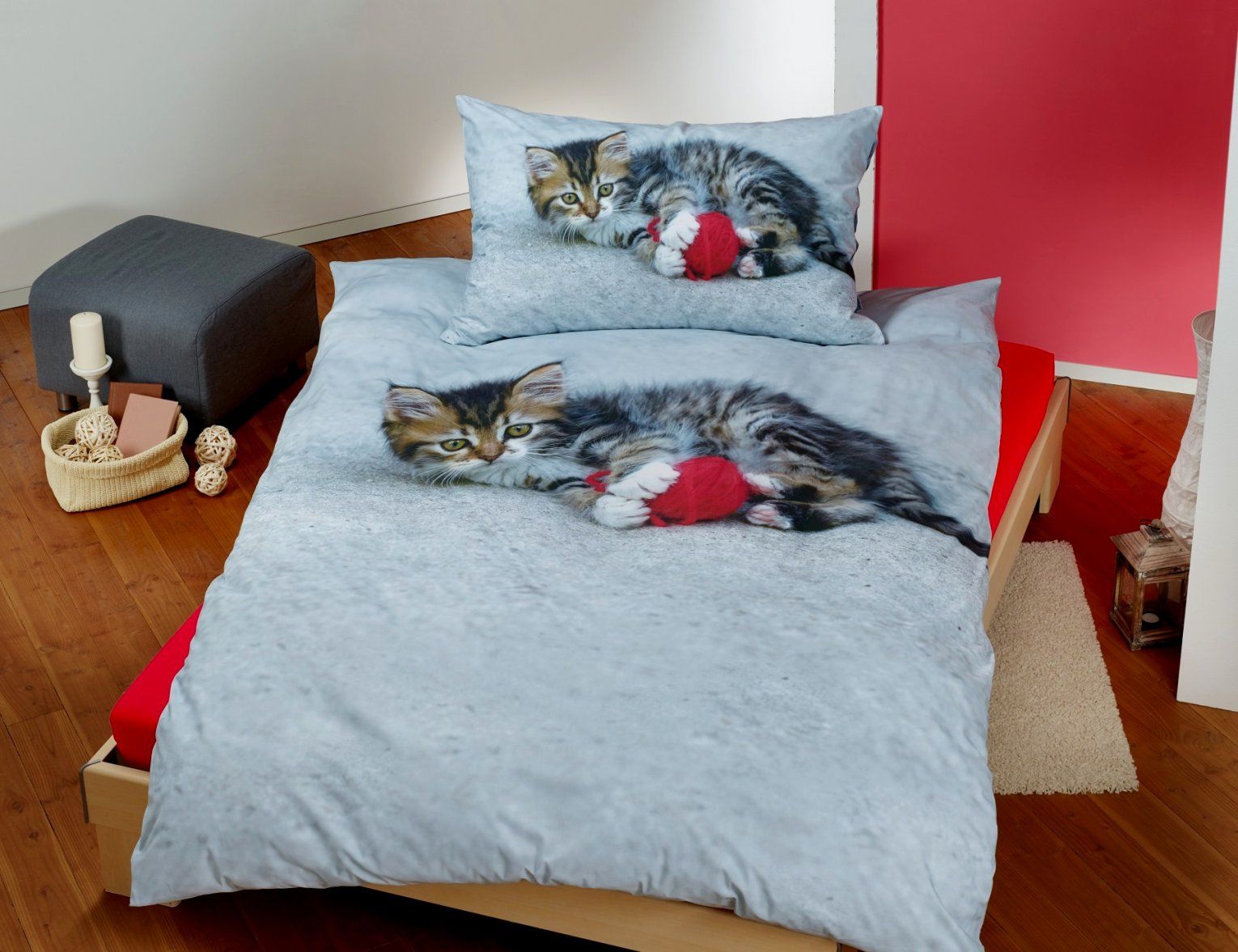 Fantastisch Bettwäsche Mit Katzenmotiv Schon Bettwasche Katzen Gros von Bettwäsche Katzenmotiv Fotodruck Photo
