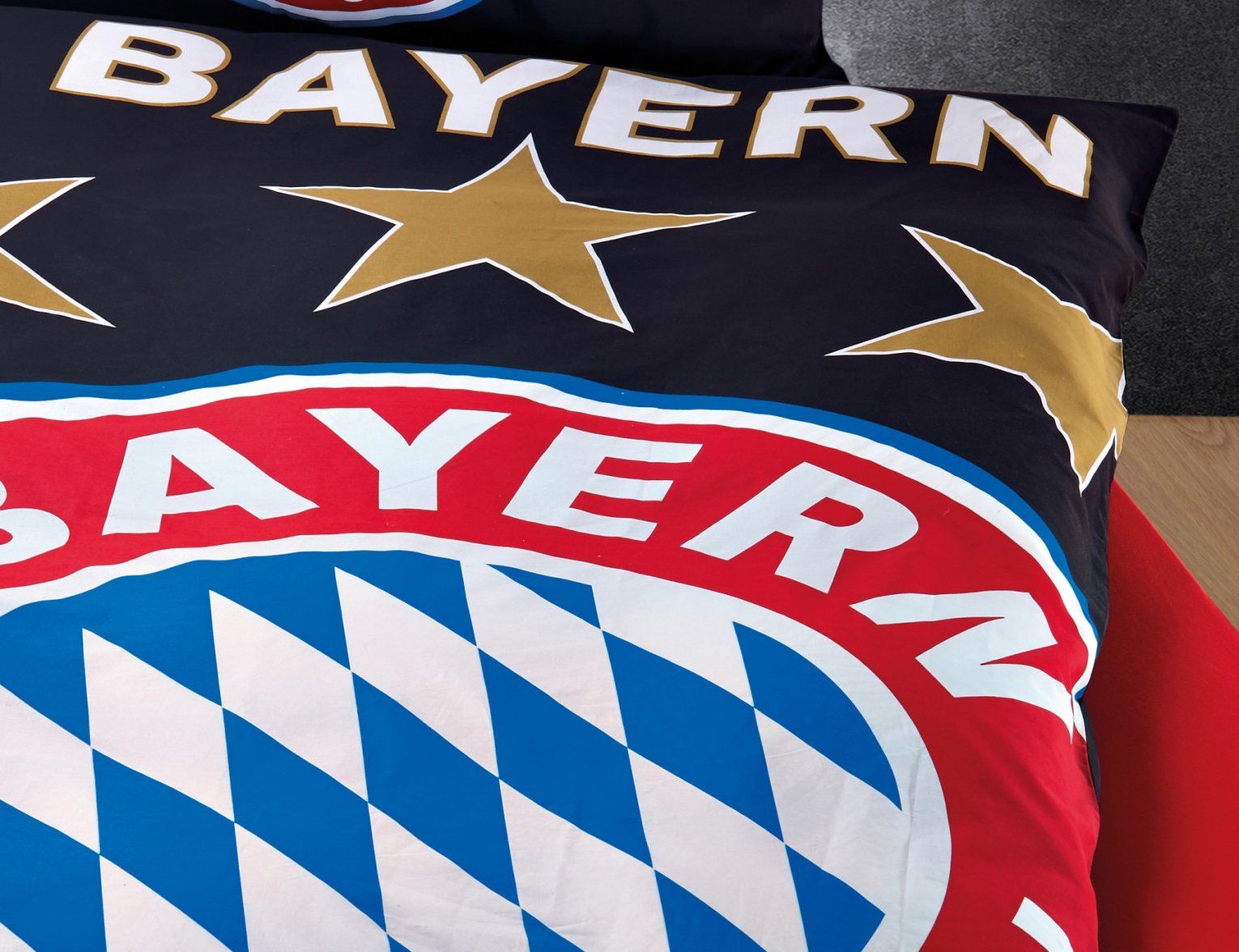 Fc Bayern München Bettwäsche Leuchtet Im Dunkeln Günstig ⋆ Lehner von Bettwäsche Leuchtet Im Dunkeln Bild