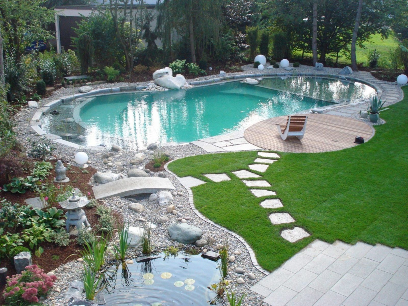 Gartengestaltung Mit Pool Neu Garten Preiswert Gestalten Unglaublich von Garten Gestalten Mit Pool Bild