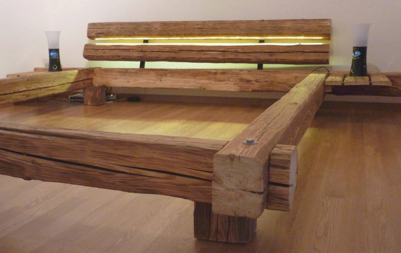 Holz Bett Selber Bauen Mit Neueste Holzbett Selber Bauen Labandcraft von Bett Aus Balken Bauen Bild