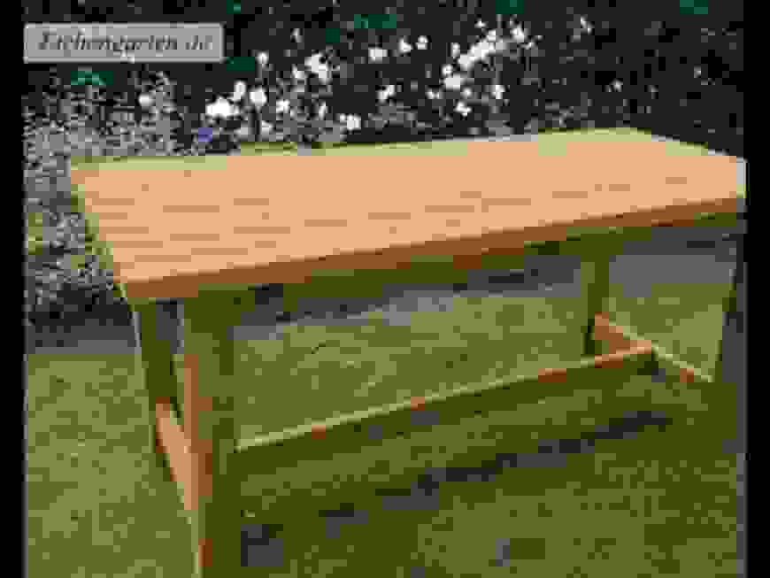Holztisch Massiv Selber Bauen Tisch Design Mit Von von Gartentisch Selber Bauen Bauanleitung Photo