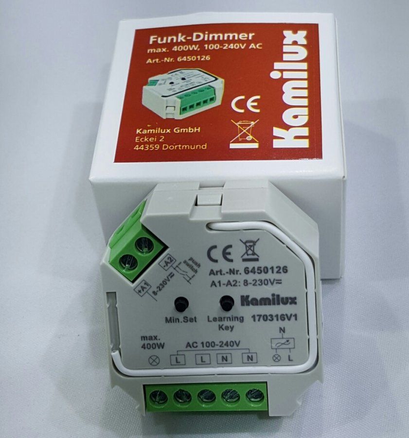 Led Dimmermodul 400Watt  8  230Volt Steuerspannung Für Led von Led Funk Dimmer 230V Bild