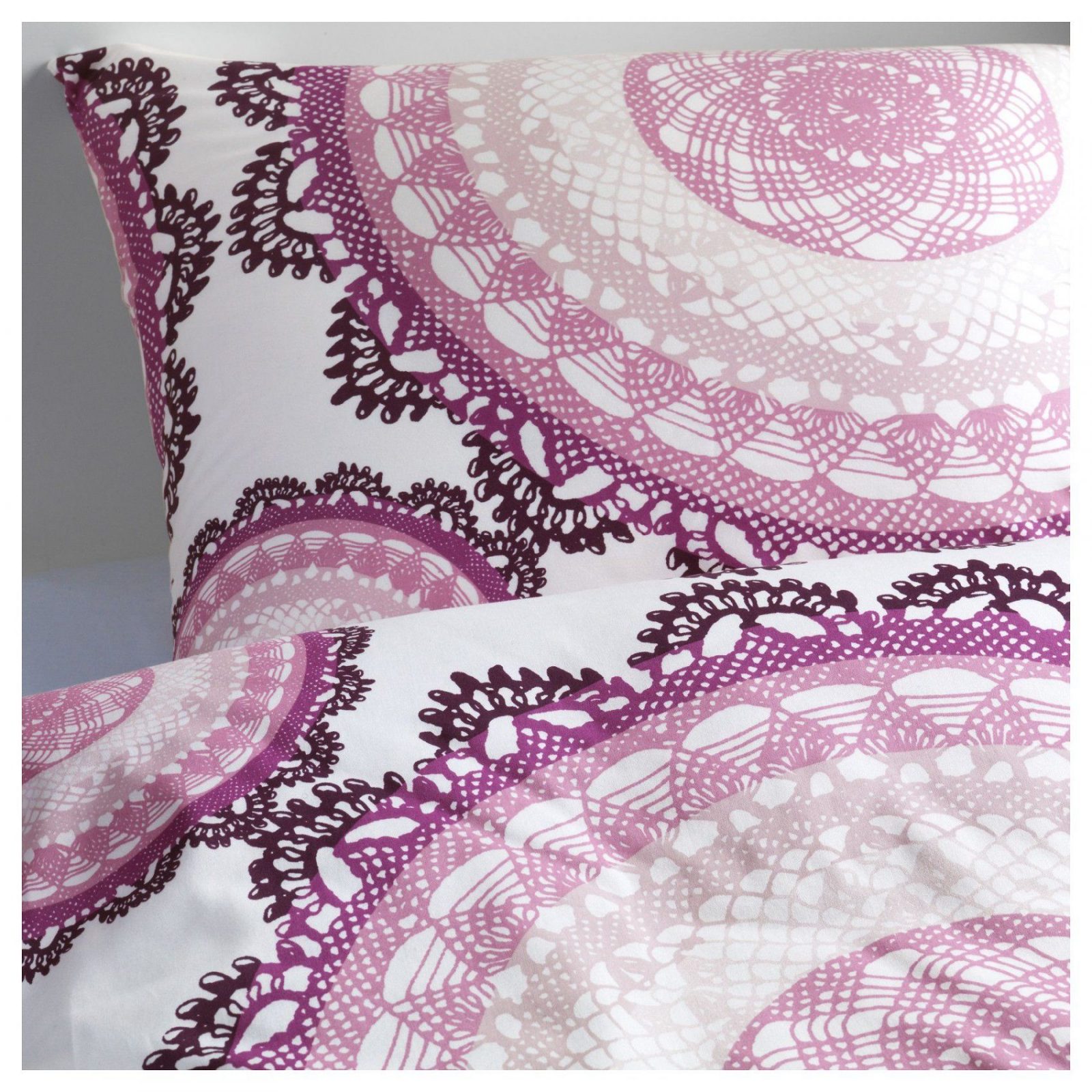 Lyckoax Duvet Cover And Pillowcase(S)  Fullqueen (Doublequeen von Lila Bettwäsche Ikea Bild