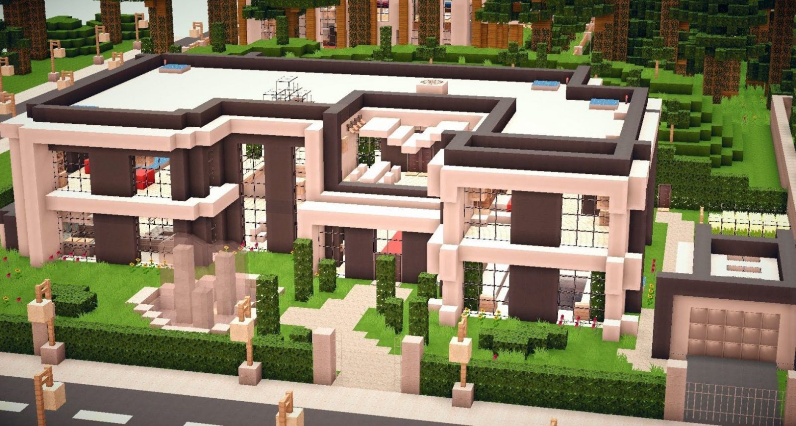 Minecraft  Modern House 011 [Hd][Download]  Youtube von Minecraft Modernes Haus Download Bild