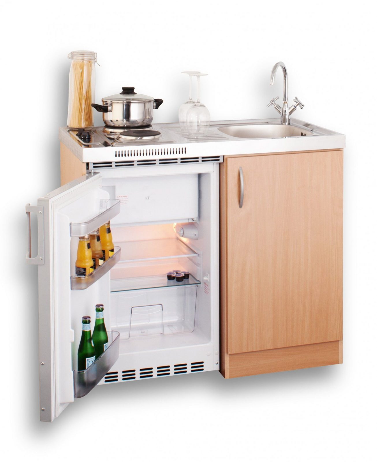 Miniküche Mit Kühlschrank  Wotzc von Pantryküche Mit Kühlschrank 120 Bild