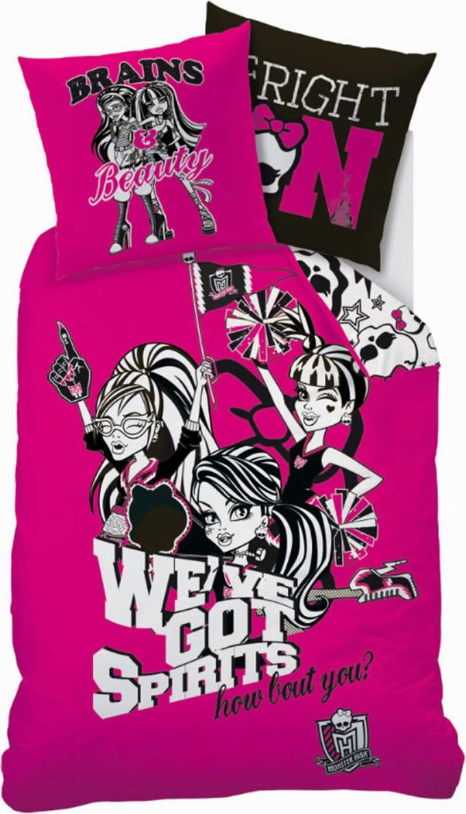 Monster High Bettwäsche Fright On Pink Bei Papiton Bestellen von Monster High Bettwäsche Photo