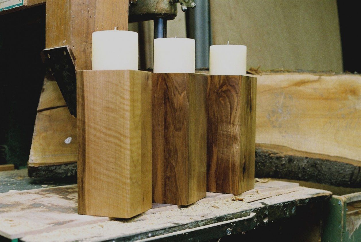 Neuesten Holz Selber Basteln Kerzenhalter Machen Einfach Schnell von Kerzenständer Selber Machen Holz Photo