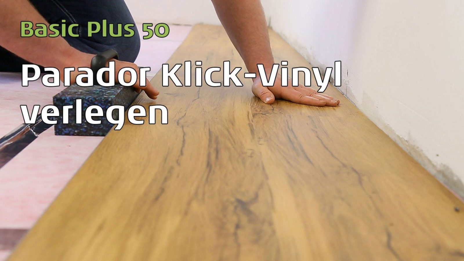 Parador Vinylboden Verlegen  Youtube von Klick Vinyl Auf Fliesen Legen Bild