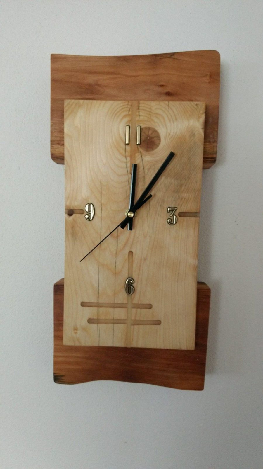 Pin Von Krzysztof Krupski Auf Zegary  Pinterest  Uhren Moderne von Wanduhr Holz Selber Machen Bild