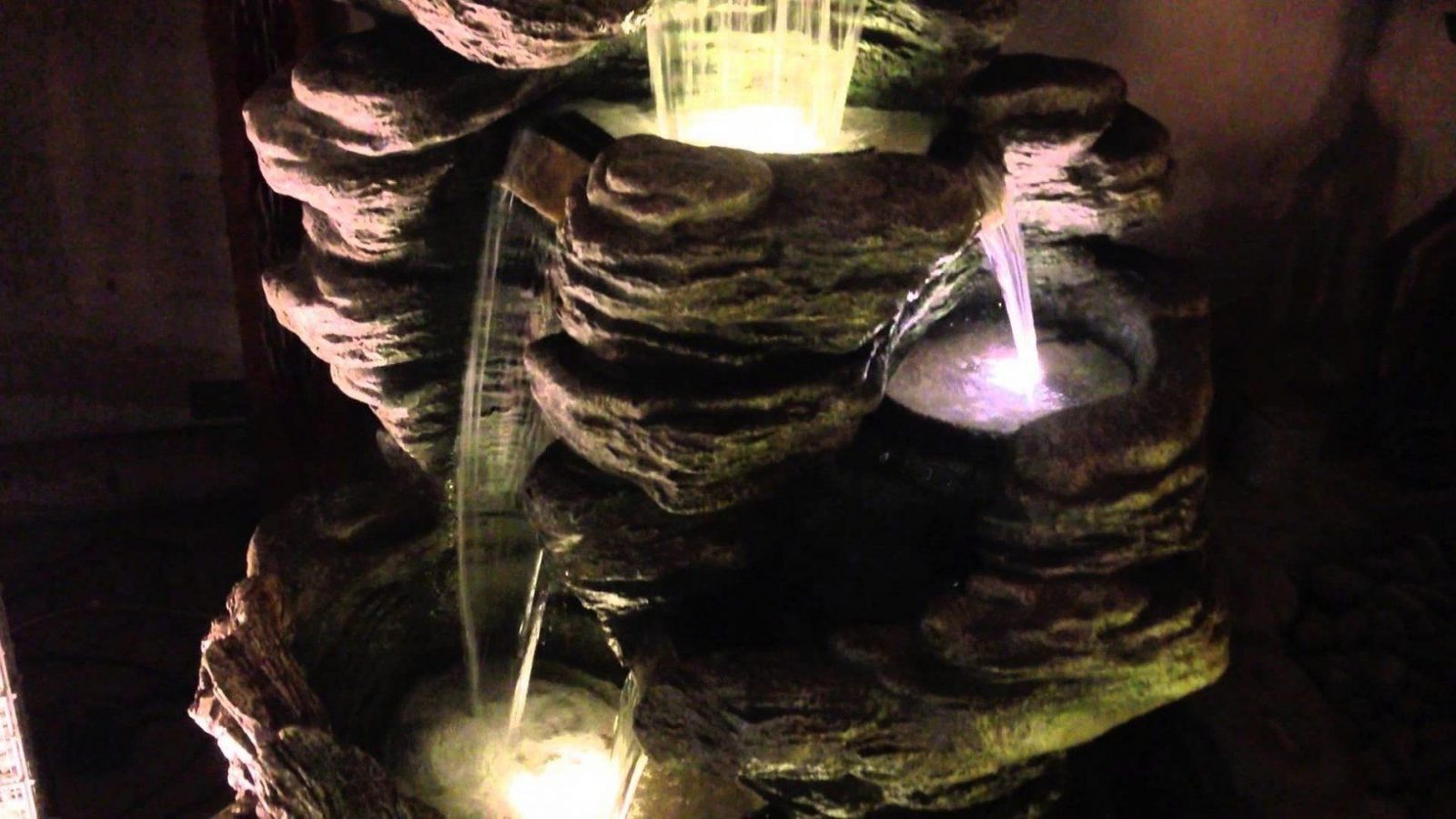 Polystone Wasserfall Brunnen Shingtou Youtube Kunstfelsen Wasserfall von Wasserfall Brunnen Selber Bauen Bild