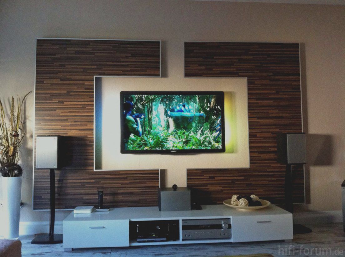 Schön Von Tv Wand Selber Bauen Tv Wohnzimmer Living Room Wall von Tv Wand Selber Bauen Kosten Bild