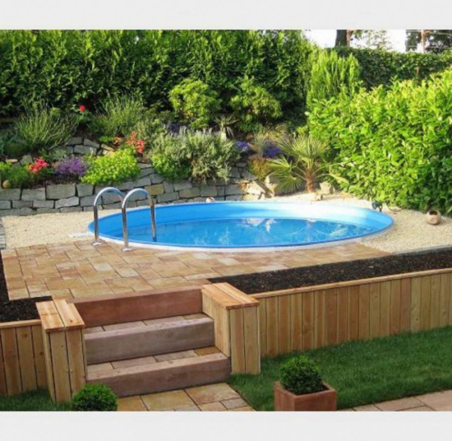 Schöne Mini Pool Garten Innenarchitektur Mini Pool Im Garten Innen von Mini Pool Im Garten Bild