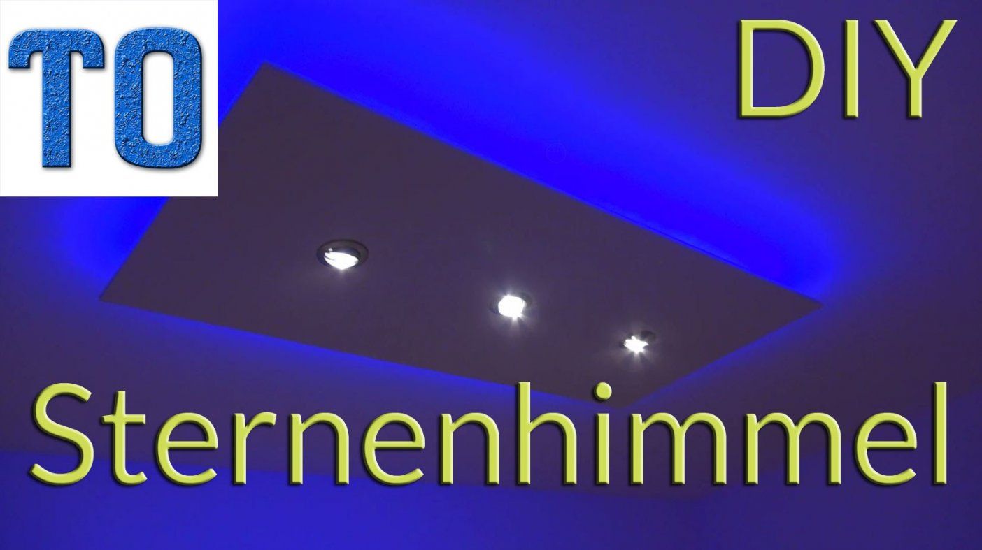 Sternenhimmel Selber Bauen  Deckenlampe  Bauanleitung Deutsch von Sternenhimmel Lampe Selber Bauen Photo