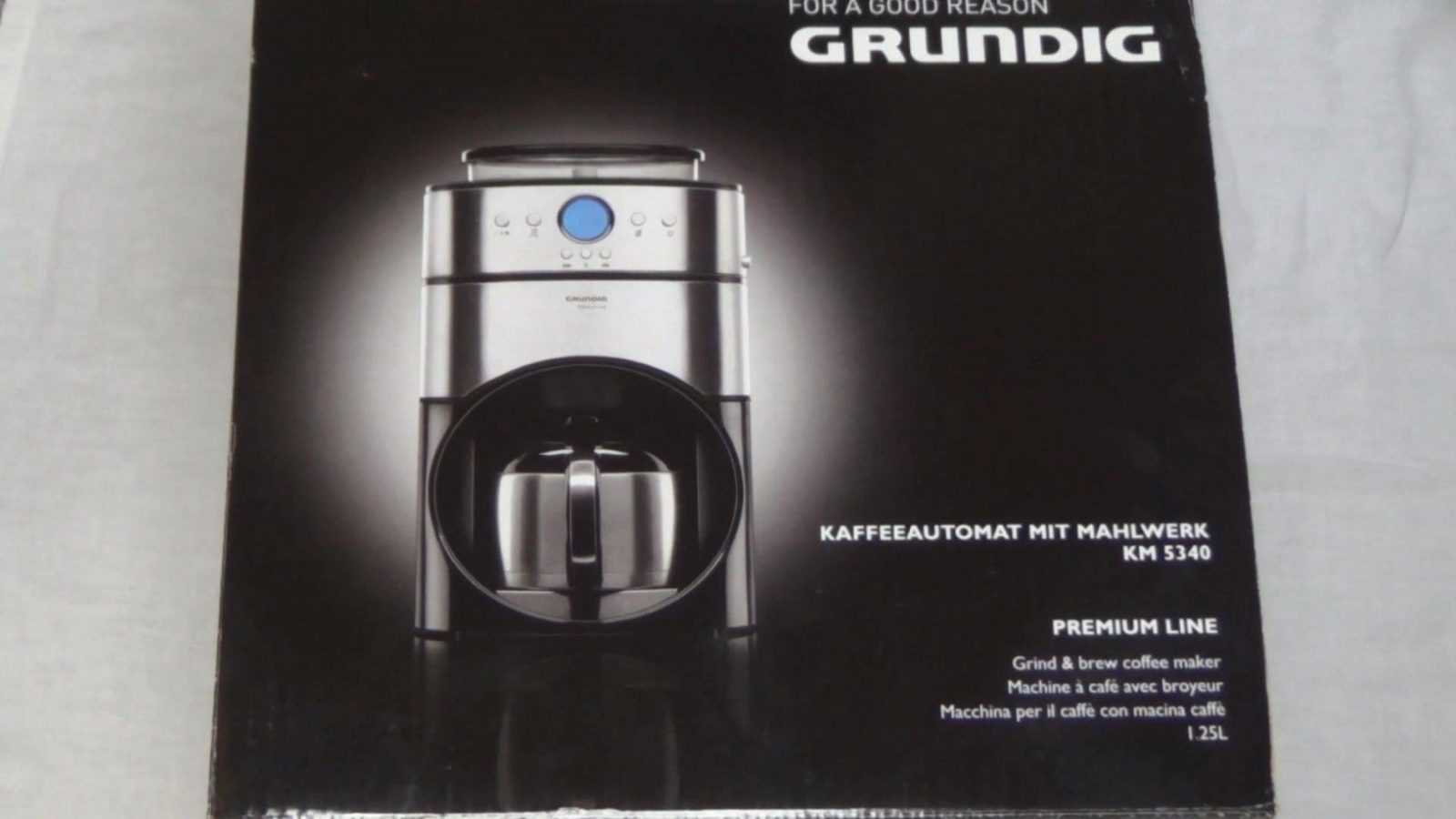 Unboxing ☆ Grundig Km 5340 (Kaffeeautomat Mit Mahlwerk)  Youtube von Grundig Premium Line Kaffeemaschine Bild