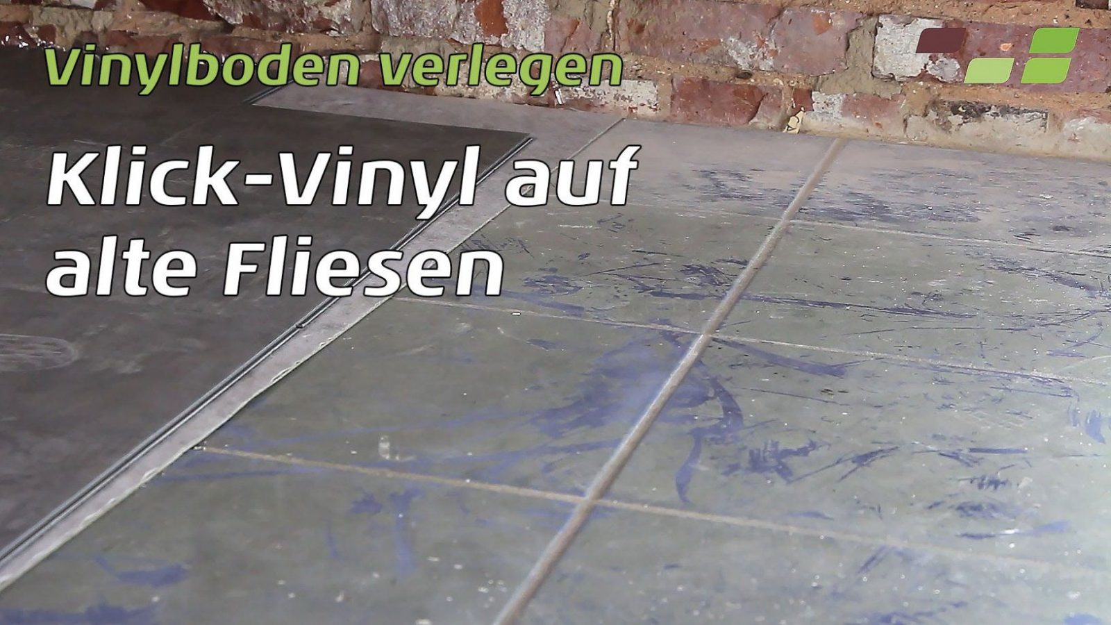 Vinylboden Auf Fliesen Verlegen Planeo Klickvinyl  Youtube von Kann Man Vinylboden Auf Fliesen Verlegen Bild