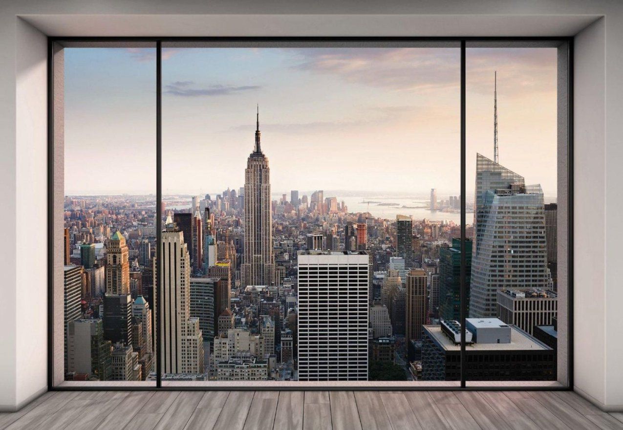 Vlies Fototapete Penthouse In New York  Wall Art  Pinterest von Fototapete 3D New York Photo