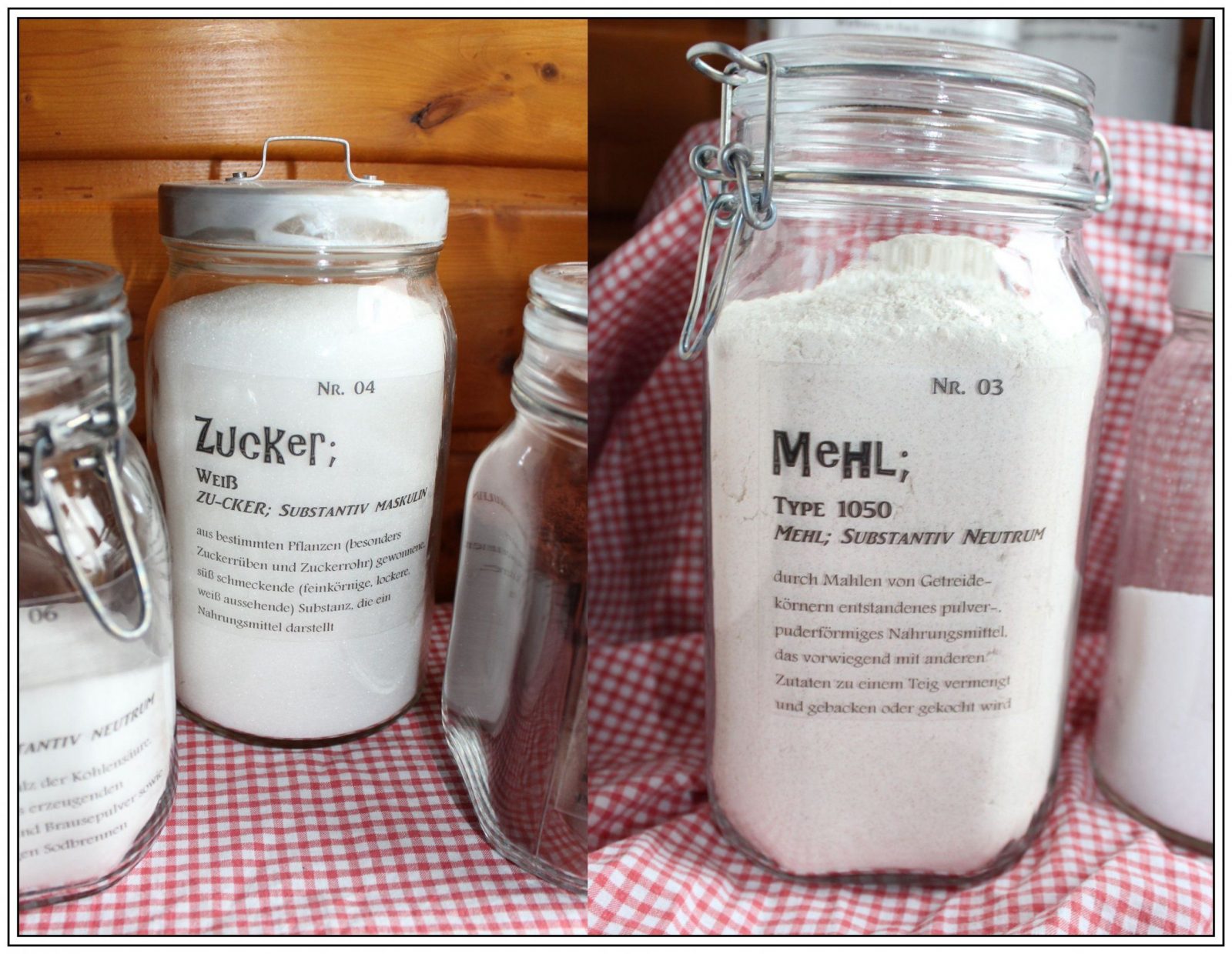 Vorratsdosen Mehl Zucker Salz Emsa 3 Vorratsdosen Mehl Salz Zucker von Vorratsdosen Mehl Zucker Salz Keramik Bild