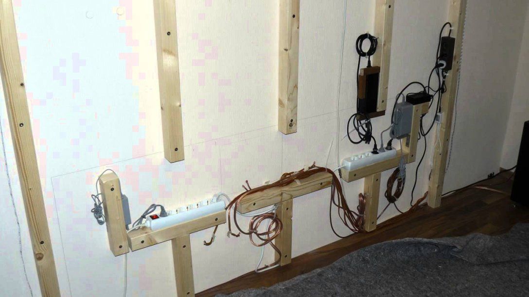 Wand Fernseher Kabel Verstecken Verstecken Sie Ihre Tv Kabel In Der von Tv Wand Selber Bauen Ikea Bild